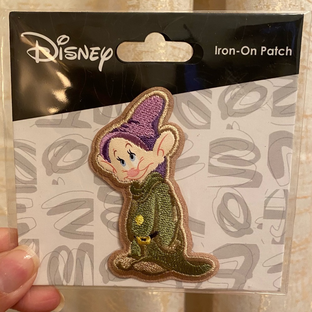 Disney Snow White Dopey Iron on Patch